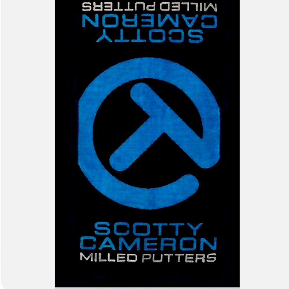 Scotty Cameron Circle T Blue Towel